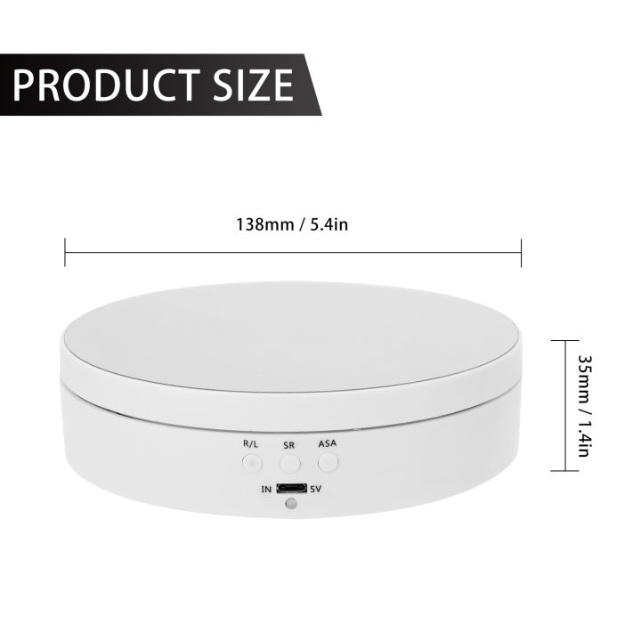 360%20Degree%20Electric%20Rotating%20Turntable%20Display%20Stand%20for%20Photography%20Video%20Shooting%20Props%20Jewelry%20Display%20Turntable%20-%20Image%203