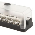 12 Terminal Power Distribution Block, Terminal Blocks 100A for Trucks RVs Boats. 