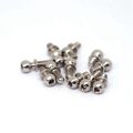 【Toy life hall】12Pcs Metal Hex Ball Head Screws for Wltoys 144001 144002 124016 124017 124019 RC Car Spare Parts Accessories.