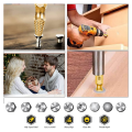 6PCS Damaged Screw Extractor Kit Stripped Screw Remover for Easily and Quickly Remover Common Sizes of Broken Tool. 
