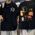 The Weeknd Xo T-shirt After Hours Til Dawn Print Oversized Tees Men Women Hip Hop Rock Vintage Fashion T Shirts Men's Streetwear Dislikelike.