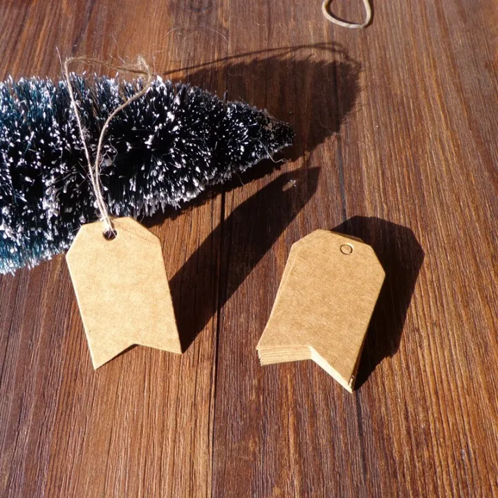 50pcs%20Blank%20Kraft%20Gift%20Tags%20Party%20Wedding%20Message%20Gift%20Tag%20Hang%20Tag%20Craft%20Paper%20Cards%20Label%203x5cm%20Sewing%20Garment%20Tags%20-%20Image%205