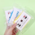【JewelryDream 】 Vacuum Compression Packaging Travel Portable Card Raincoat Outdoor Sports Accessories Convenient Disposable Adult Mini Rain Cover Fast. 