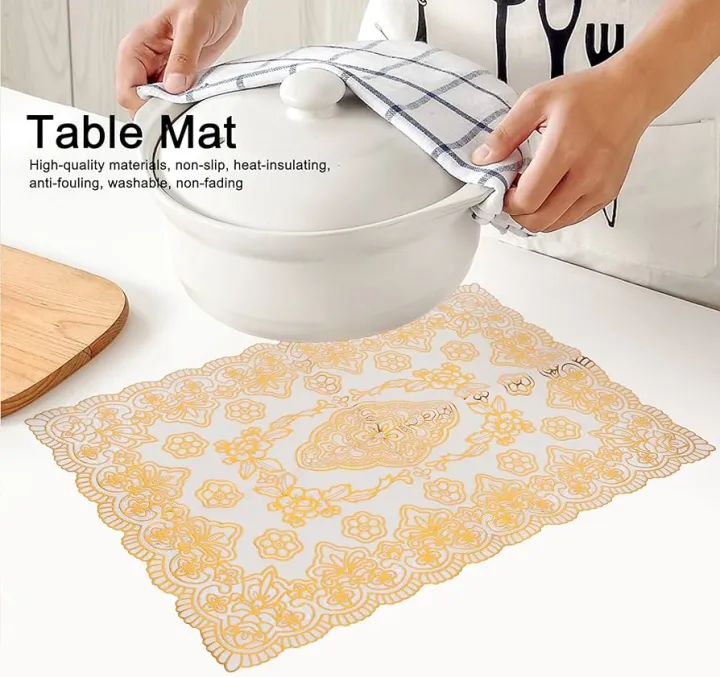 Golden%20Patterned%20Table%20Mat%206%20Pieces%20-%20Image%202