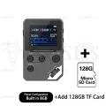 HiFi MP3 Player with Bluetooth, Portable Digital Music Player, DSD Lossless FLAC Player, Hi Res Audio Player Support Up to128GB. 