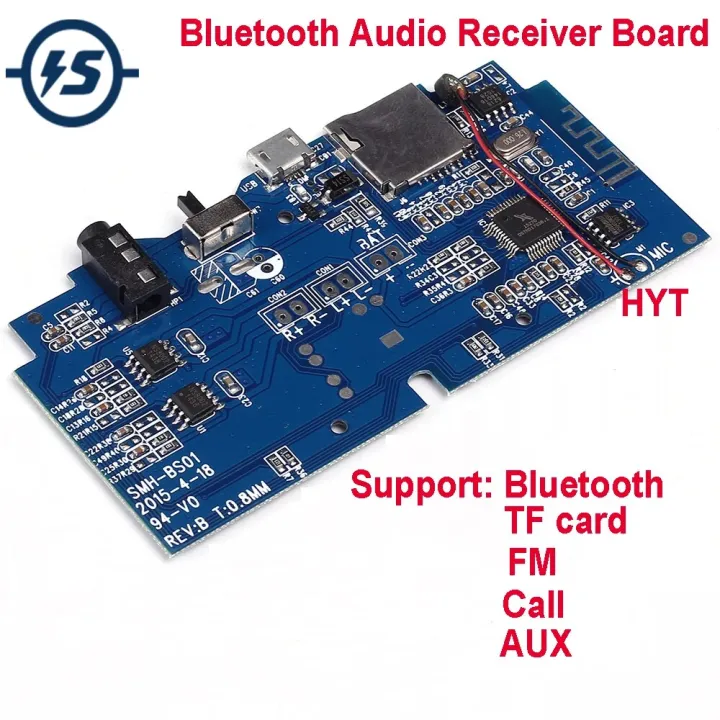 【Daily Necessities For Anyone Store】Radio Receiver Module Bluetooth MP3 Decoder Board Wireless Decoding Player Support TF Card U-Disk USB Board