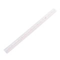 40cm 16 Inches Length Measure Clear Plastic Straight Edge Ruler.