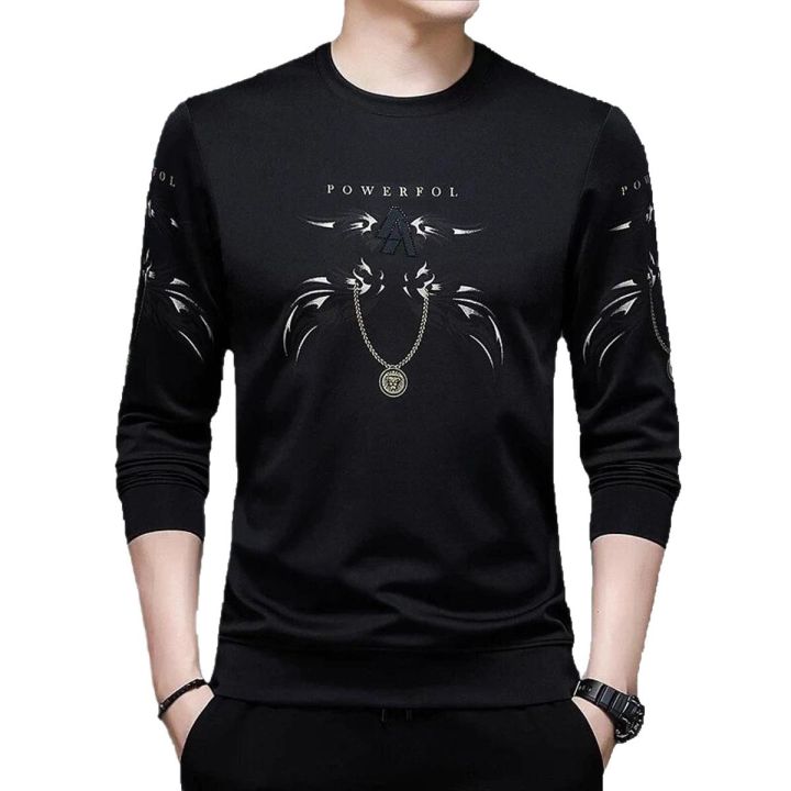 Premium%20Stylish%20T-Shirt%20-%20Black%20Digital%20Print%20Comfortable%20and%20Soft%20Fabrics%20for%20Men%20-%20Full%20Sleeve%20&%20Round%20Collar%20-%20Image%203