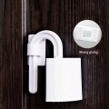 Door Stopper Baby Safety Lock PP Anti Pinch Hand Children Security Protection Anti-grip Door Finger Protector Easy to Install.