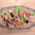 Mini Animal Zoo Set - Learning Games For Boys Girls Kids Toddlers. 
