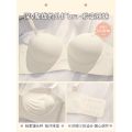 Hemispheric cup underwear women's small gathered thickened and expanded bra flat chest AA cup non-empty cup seamless bra is large. 
