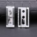 YAQI Top Aggressive Chrome Color Double-edged Mens Slant Safety Razor Head Replacement Accessory. 