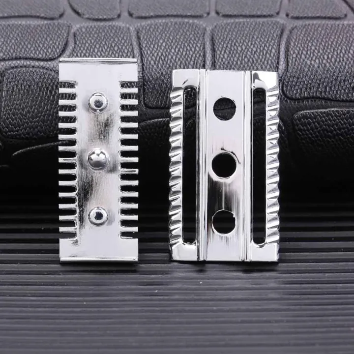 YAQI%20Top%20Aggressive%20Chrome%20Color%20Double-edged%20Mens%20Slant%20Safety%20Razor%20Head%20Replacement%20Accessory%20-%20Image%204