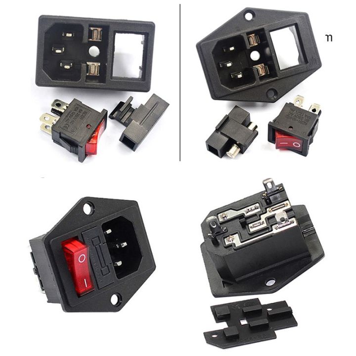 3%20Pin%20IEC320%20C14%20C15%20Electrical%20Socket%20LED%20250V%20Rocker%20Switch%20Brass%2010A%20Fuse%20Female%20Male%20Inlet%20Plug%20Pin%20Connector%20Computer%20Mount%20-%20Image%204
