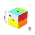 Online Rubik's Mini Cube (2x2x2). 
