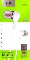 Headphone, D38 in wired earphone, no noise collection, mic 3.5mm jack, microphone,.
