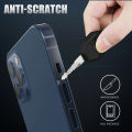 Carbon fiber sticker clear matte phone side film for iPhone 15 14 plus 13 12 Pro Max mini frame protective border hydrogel film.