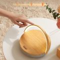 Wireless Charger Bluetooth Speaker For Iphone 13 14 Wooden Table Lamp High Power Phone Stand Wireless Charging Lamp Speaker. 