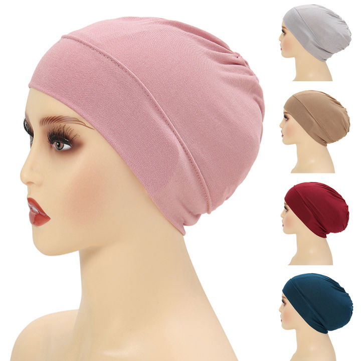 Women%20Instant%20Head%20Wrap%20Undercap%20Turban%20Hat%20Abaya%20Hijabs%20Modal%20Hijab%20Caps%20For%20Women%20Muslim%20Fashion%20Inner%20Cap%20Turbante%20Capelli%20-%20Image%202