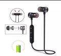 Sports Overfly Bluetooth Headphones Metal Magnetic Sports Headsets Stereo Music Earbuds Wireless Bluetooth Earphones For Mobile Phone - Bluetooth Earbud. 