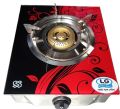 LG Single Stainless Steel Gas Stove 01 Glass. 