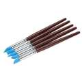 【DIV MALL】（NEW）Dental Silicone Brush 5Pcs Adhesive Composite Resin Cement Porcelain Teeth Pen#. 