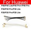 Wifi Coaxial Connector Aerial Flex Ribbon For Huawei P20 P30 P40 Pro P30 Lite P40 Lite P40 Pro+ Antenna Signal Flex Cable Parts. 