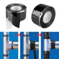 Waterproof Tape Silicone Rubber Self-adhesive Insulating Repair Tape Multi-purpose Emergency Wire Hose Strong Repairing Tape. 