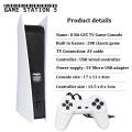 GS5 Game Station 5 Video Game Console With 200 Classic Games 8 Bit TV Consola Retro USB Wired Handheld Two Game Player AV Output. 