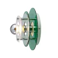 Medieval UFO ultra modern space age 70s Bauhaus living room bedroom hotel atmosphere wall lamp. 