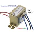 1Amp 12V Transformer 12V-0-12V 1000Ma Input Ac 220V 50Hz Output Dc 12 Volt 1A Step Down Transformers For Power Supplies Adapters Electronics Project Diy - Multi Plug.