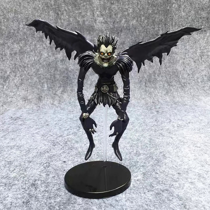 New Anime Death Note Figures Statue Ryuk Rem 23CM PVC Action Figureine Movie Collection Model Toys For Boys Gift Hesitate Fauizi