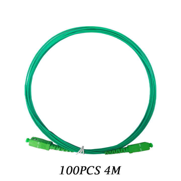 50PCS%20G65A2%201.6mm%20Optical%20Fiber%20Cable%204m%20SC%20APC%20Fiber%20Optic%20Patch%20Cord%20Simplex%20Single%20Mode%20Fiber%20Optic%20Patch%20Cable%20Green%20-%20Image%207