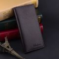 Classic Business Men Long Bifold PU Leather 3 Color Solid Wallet Casual Card Clutch Purse Pockets.