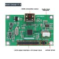 LVDS Driver Board / LVDS to HDMI-compatible Adapter Converter Supports 1080P Resolution.