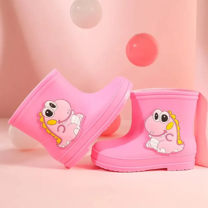 Kids%20Rain%20Boots%202023%20New%20Non-slip%20Cartoon%20Girl's%20Boot%20Toddler%20Boys%20Warm%20Waterproof%20Cotton%20Shoes%20Slip%20on%20Children's%20Rubber%20Boots%20-%20Image%202