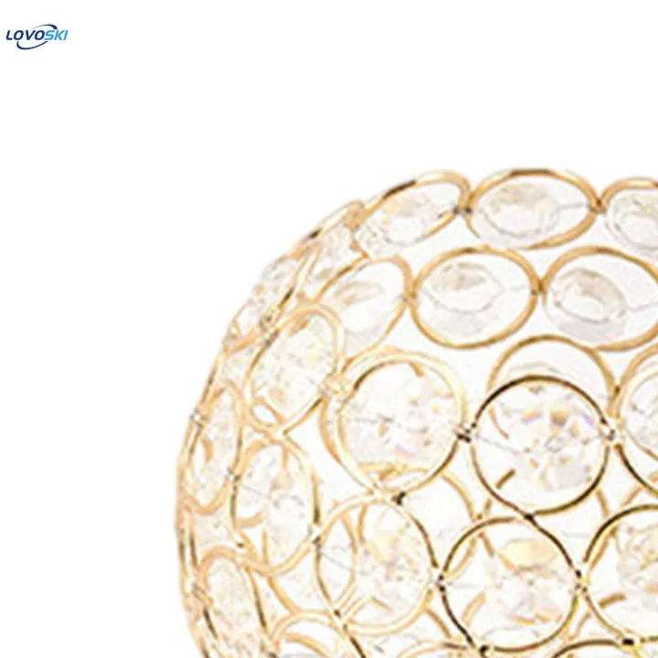 Crystal%20Lampshade%20Shiny%20Desk%20Light%20Antique%20Lamp%20Classic%20-%20Image%203