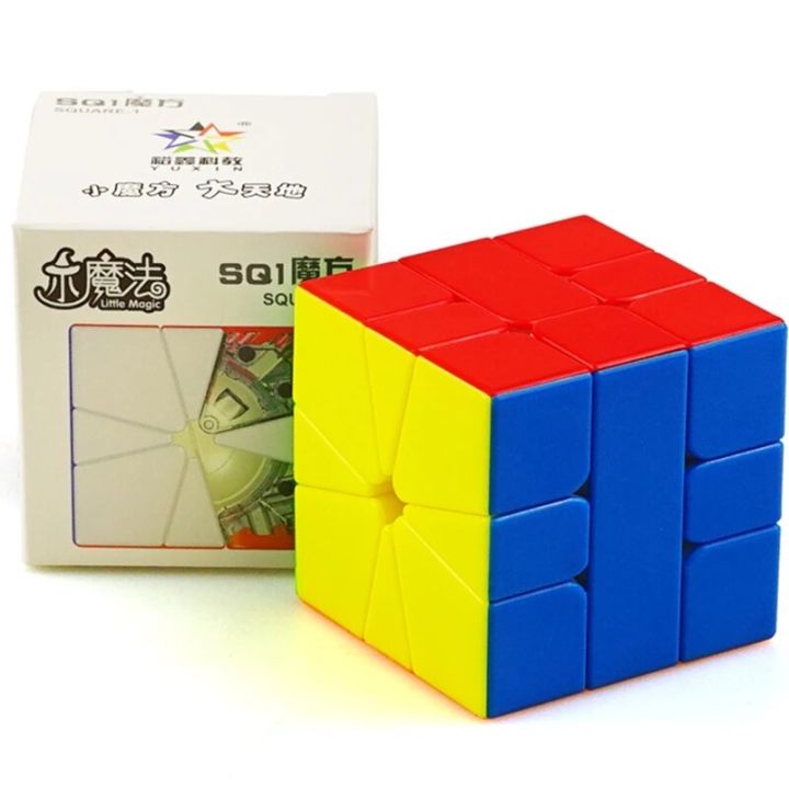 【Happy baby toy store】Yuxin sq-1 , Yuxin square 1 Magnetic Magic Cube sq1 speed cube Professional cubo magico puzzle children toys