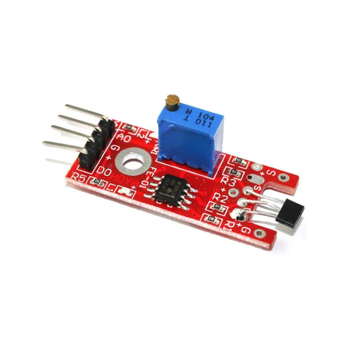 Hall Effect Sensor Switch Magnetic Detector Module | Daraz.com.bd