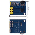 ESP8266 ESP-01S 5V WiFi Relay Module Temperature Sensor DS18B20 DHT11 DHT22 WS2812 RGB LED Remote Control Switch for Arduino.