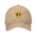 Belgium national football team Top Quality Logo Denim cap Baseball cap Knitted hat.
