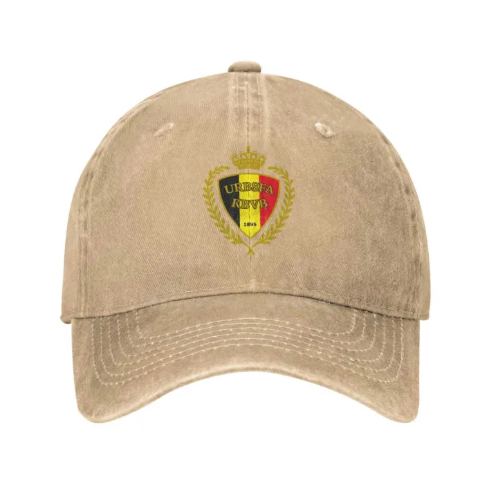 Belgium%20national%20football%20team%20Top%20Quality%20Logo%20Denim%20cap%20Baseball%20cap%20Knitted%20hat%20-%20Image%206