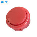 Red - 30mm Small Circular Arcade Button. 
