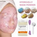650g Soft Hydro Jelly Mask Powder Anti-aging Brighten Peel Off Facial Revitalizing Crystal Turmeric DIY Jelly Rose Mask For Face JokeT. 