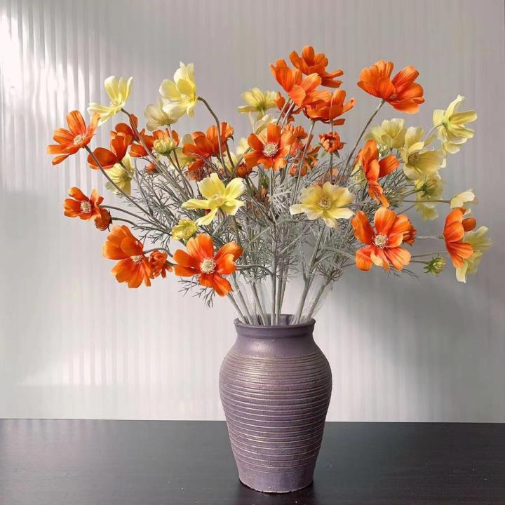 Artificial%20Gesang%20Flower%20Single%20Branch%204%20Fork%20Cosmos%20Fake%20Flower%20Silk%20Flower%20Bouquet%20Living%20Room%20Wedding%20Home%20Decoration%20-%20Image%208