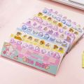 1 Piece Lytwtw's Kawaii Stationery Cartoon Animals Marker Memo Pad Bookmark Flags Index Tab Sticky Notes Label Paper Stickers.