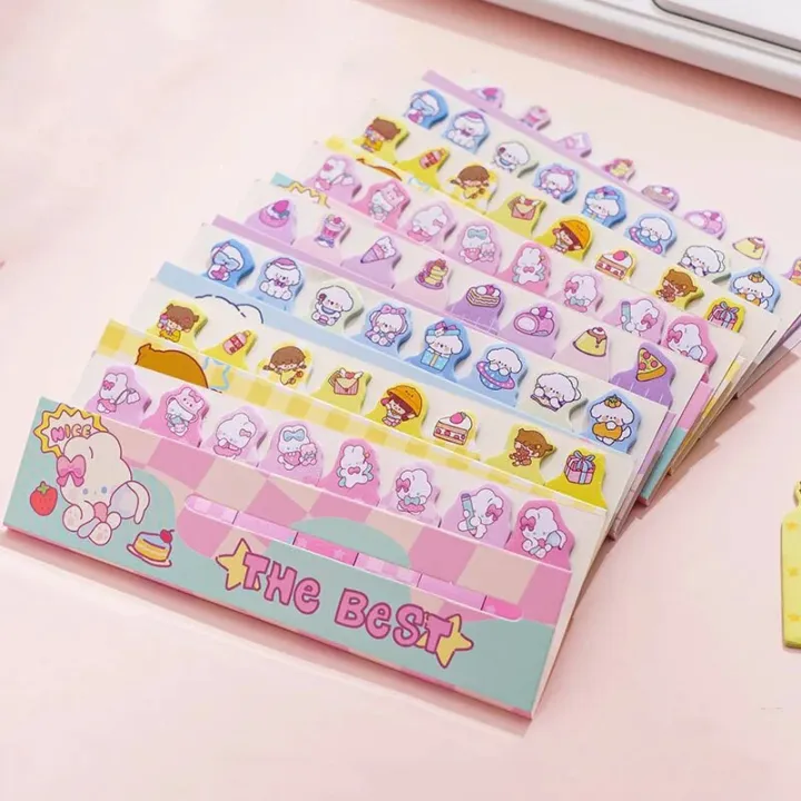 1%20Piece%20Lytwtw's%20Kawaii%20Stationery%20Cartoon%20Animals%20Marker%20Memo%20Pad%20Bookmark%20Flags%20Index%20Tab%20Sticky%20Notes%20Label%20Paper%20Stickers%20-%20Image%202