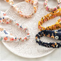 Vintage Print Flower Beach Bandana Hair Scarf Fashion Elastic Rubber Headbands. 