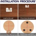Dart Board Mounting Bracket Set Hanging Wall Hook Dartboard Mounting Bracket Kit Dart Fixing Bracket Hardware Kit.