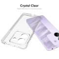 Xiaomi Poco M7 Pro 5G Premium Silicone Case Crystal Clear Soft TPU Ultra-Thin Transparent Flexible Protective Mobile Phone Back Cover.